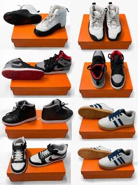 Kids Nike, Jordan, and Adidas Sneakers!!